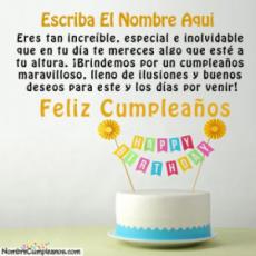 Descargar Feliz Cumpleaños Con Nombre Personalizado Gratis